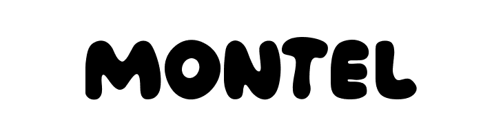 Montel  フリーフォントのダウンロード