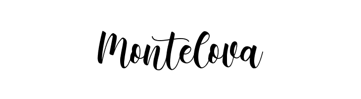 Montelova  font caratteri gratis