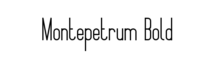 Montepetrum Bold  Fuentes Gratis Descargar