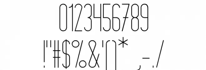 Montepetrum Font OTHER CHARS