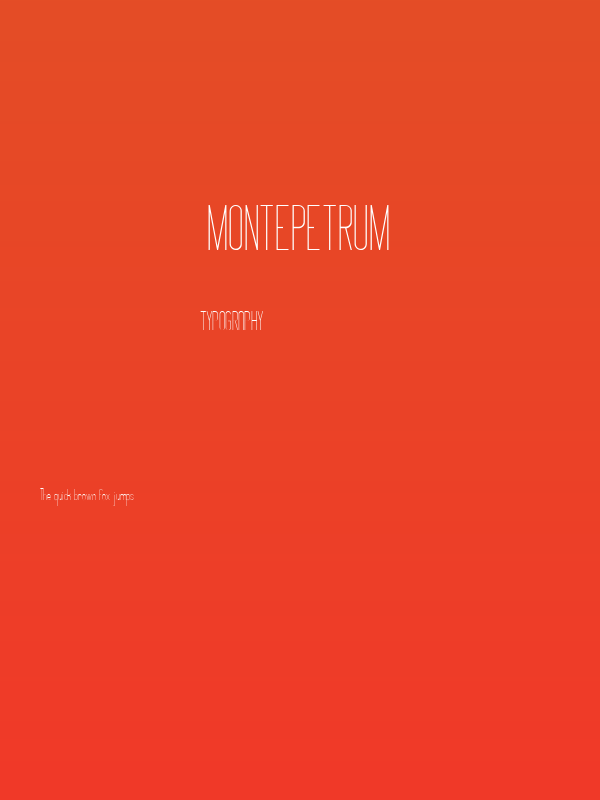 Montepetrum Poster