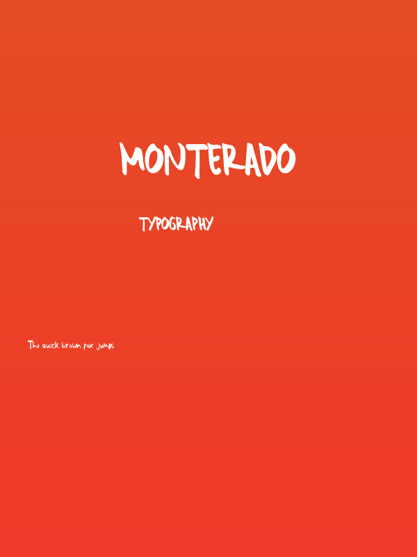Monterado Poster