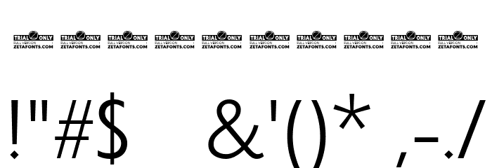 Monterchi Sans Trial Book Font OTHER CHARS