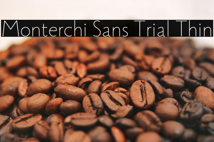 Monterchi Sans Trial Thin Example 2