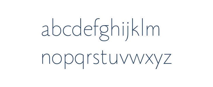 Monterchi Sans Trial Thin Lowercase