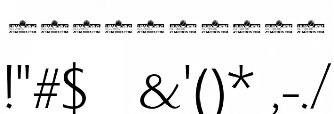 Monterchi Serif Trial Book Font OTHER CHARS