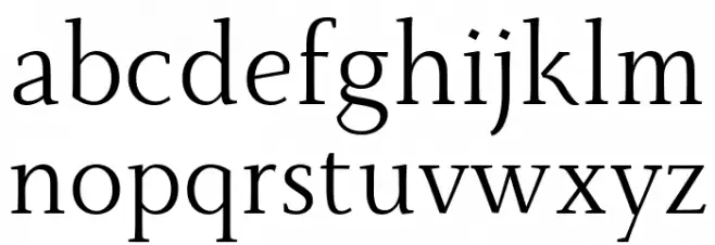 Monterchi Serif Trial Book Fuentes MINÚSCULAS