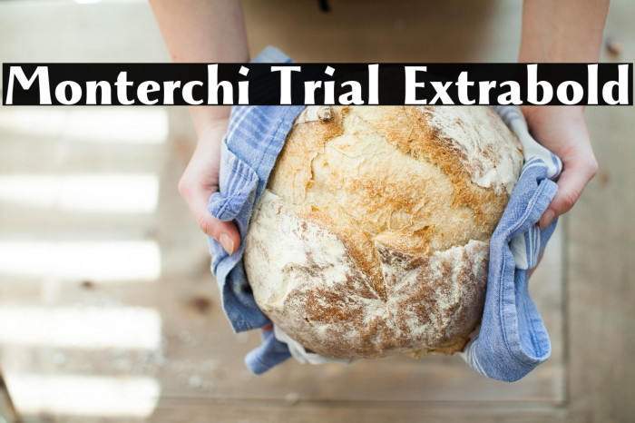 Monterchi Trial Extrabold Example 2