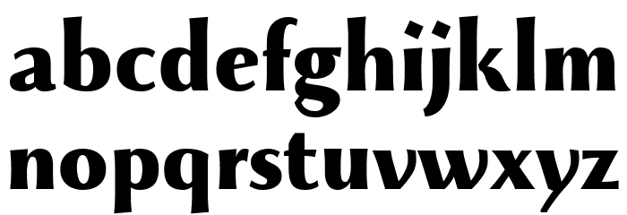 Monterchi Trial Extrabold Font LOWERCASE