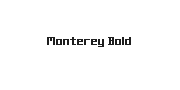 Monterey Bold Logo