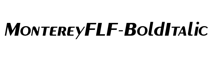 MontereyFLF-BoldItalic  नि: शुल्क फ़ॉन्ट्स डाउनलोड