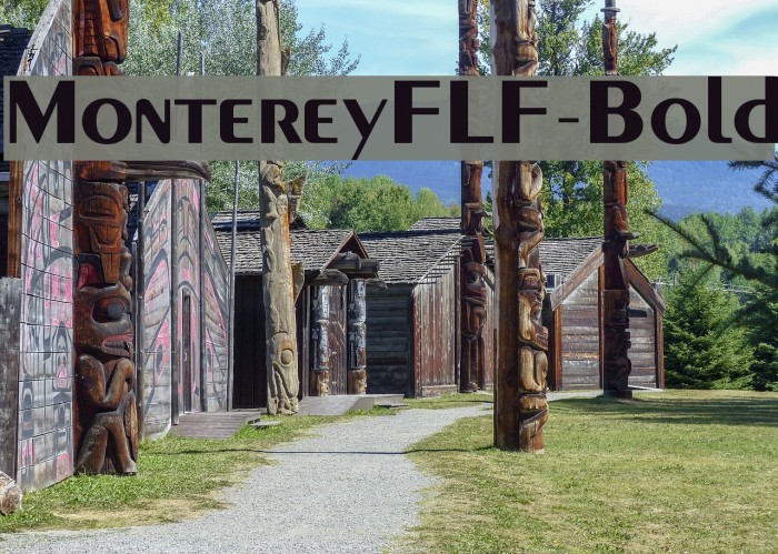 MontereyFLF-Bold Font examples