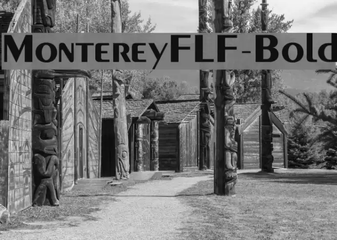 MontereyFLF-Bold Font examples