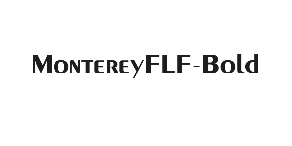 MontereyFLF-Bold Logo