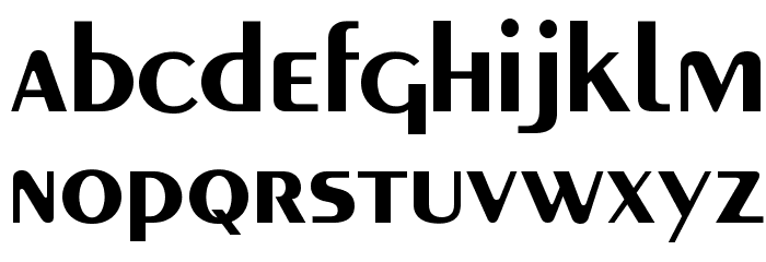 MontereyFLF-Bold Font LOWERCASE