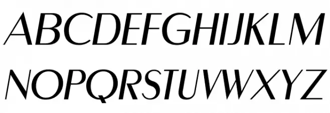 MontereyFLF-Italic Polices MAJUSCULES