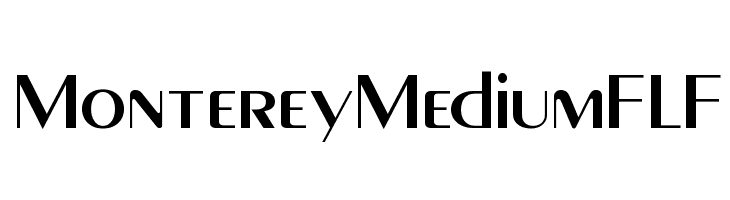 MontereyMediumFLF Font