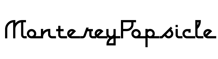 MontereyPopsicle  baixar fontes gratis
