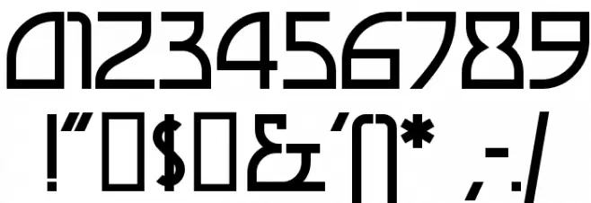 MontereyPopsicle Font OTHER CHARS