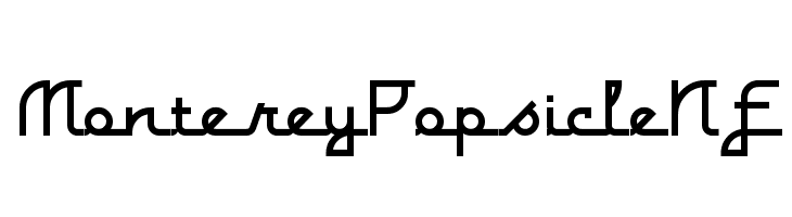 MontereyPopsicleNF  Frei Schriftart Herunterladen
