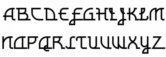 MontereyPopsicleNF Schriftart Groß