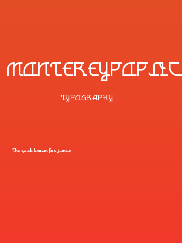 MontereyPopsicleNF Poster