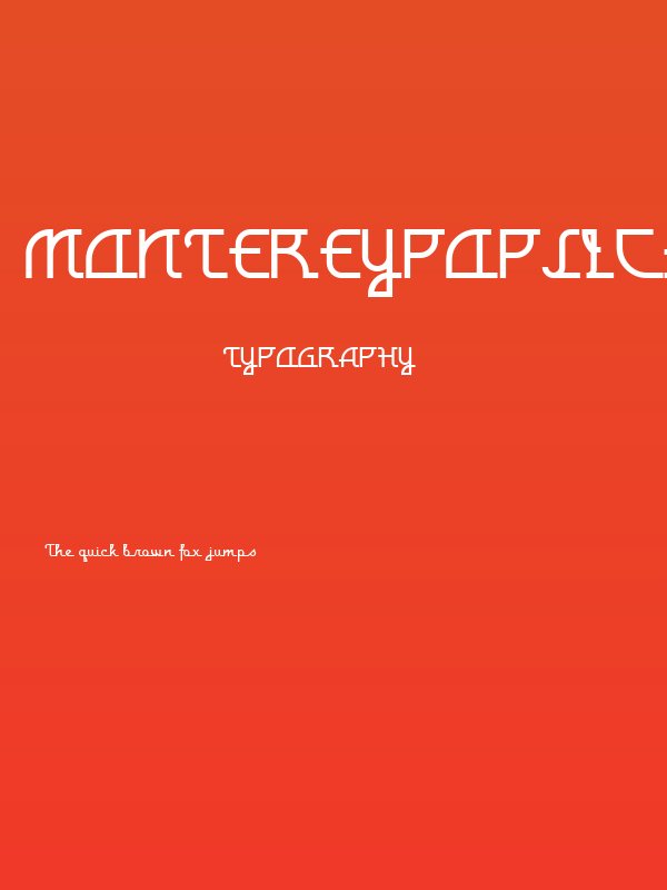 MontereyPopsicle Poster