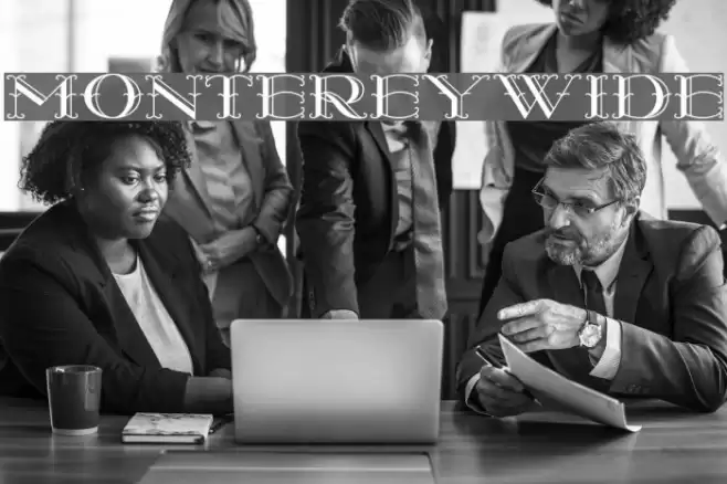 MontereyWide Font examples