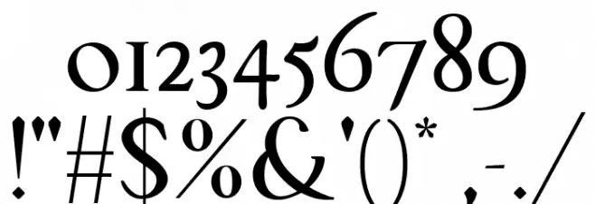 Monteros Font OTHER CHARS