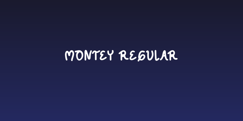 Montey Regular Social Header