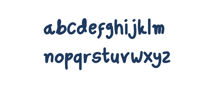 Montey Regular Lowercase