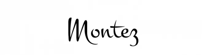 Montez  Скачать бесплатные шрифты