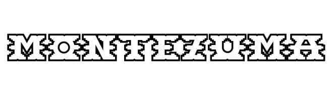 Montezuma  Frei Schriftart Herunterladen