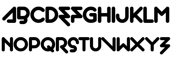 Montezuma Font LOWERCASE