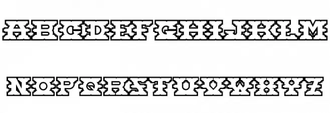 Montezuma خط أحرف كبيرة