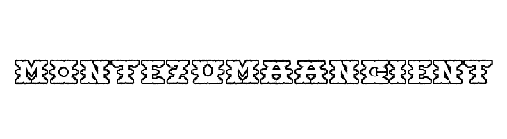 MontezumaAncient  フリーフォントのダウンロード