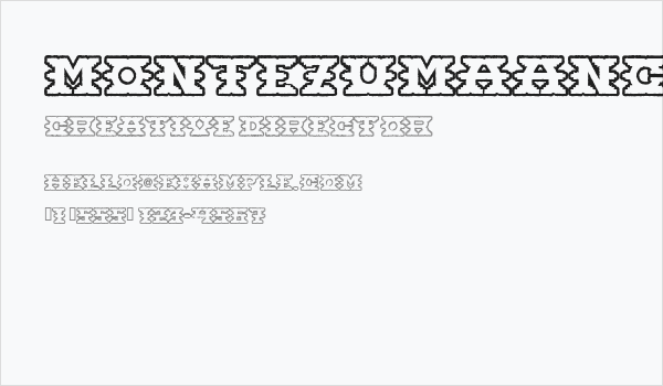 MontezumaAncient Business Card