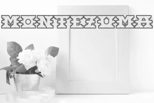 Montezuma Font examples