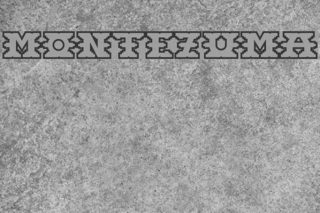 Montezuma Font examples