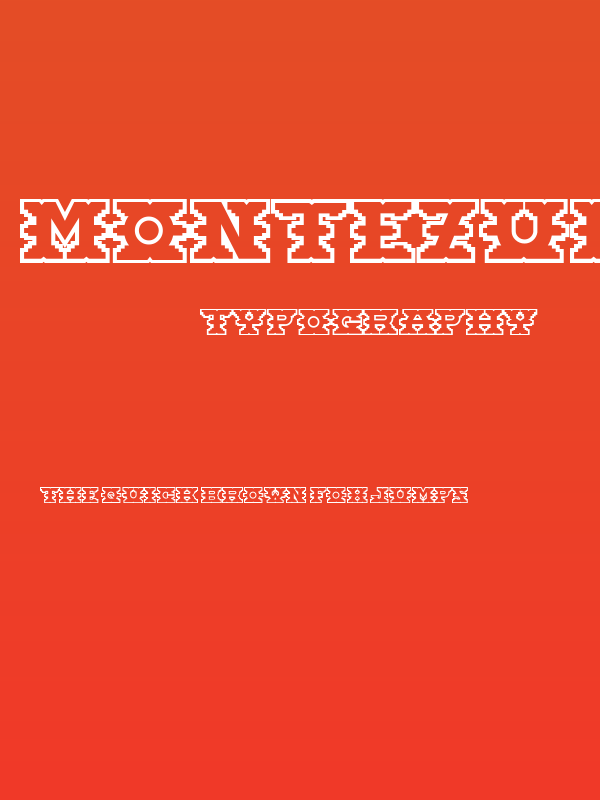 Montezuma Poster