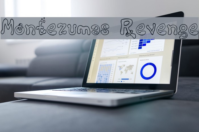 Montezumas Revenge Font examples