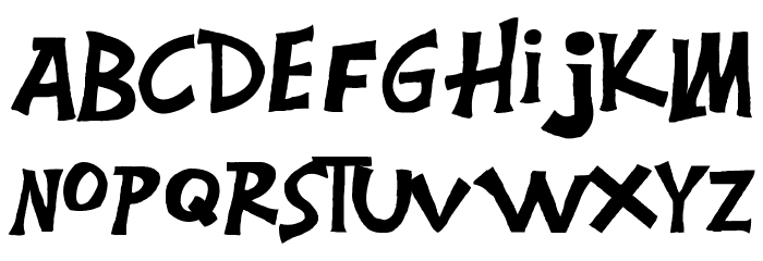 Montgomery Font LOWERCASE