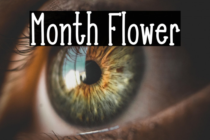 Month Flower Example 1
