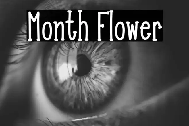 Month Flower Example 1