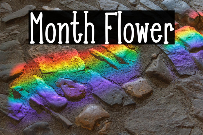 Month Flower Example 2
