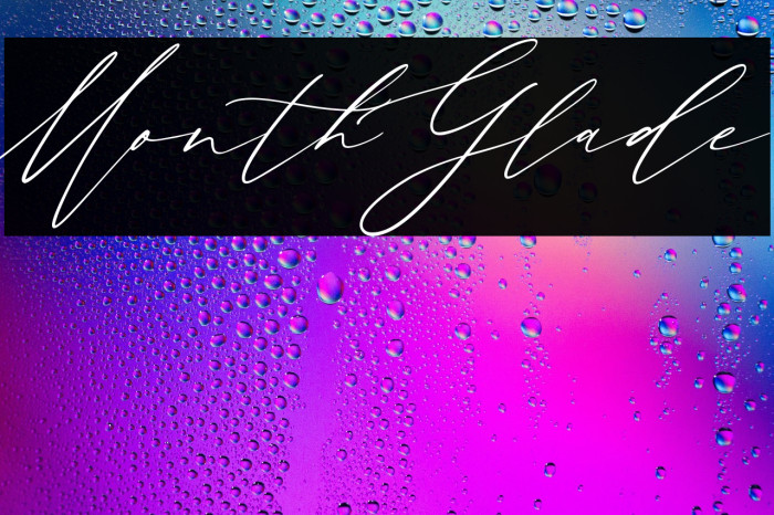 MonthGlade Example 1