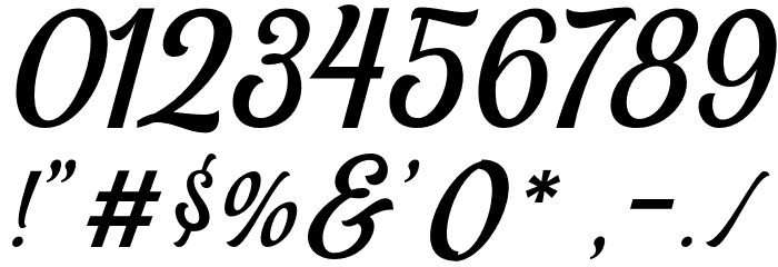 Montheim Font OTHER CHARS