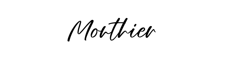 Monthier  font caratteri gratis