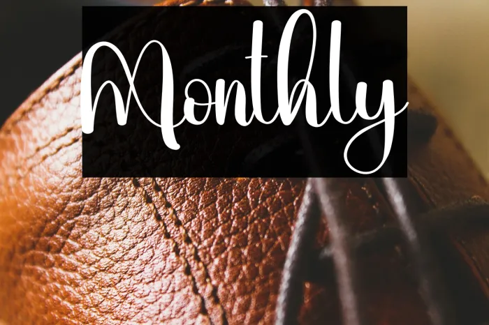 Monthly Example 3