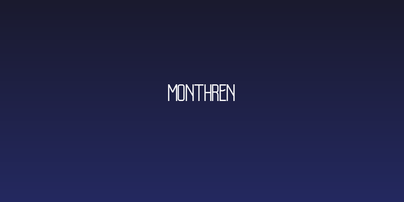 Monthren Social Header